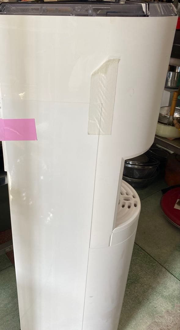 【Y…】【浄水器★美品★】エブリィフレシャス　tall ホワイト　スタンド