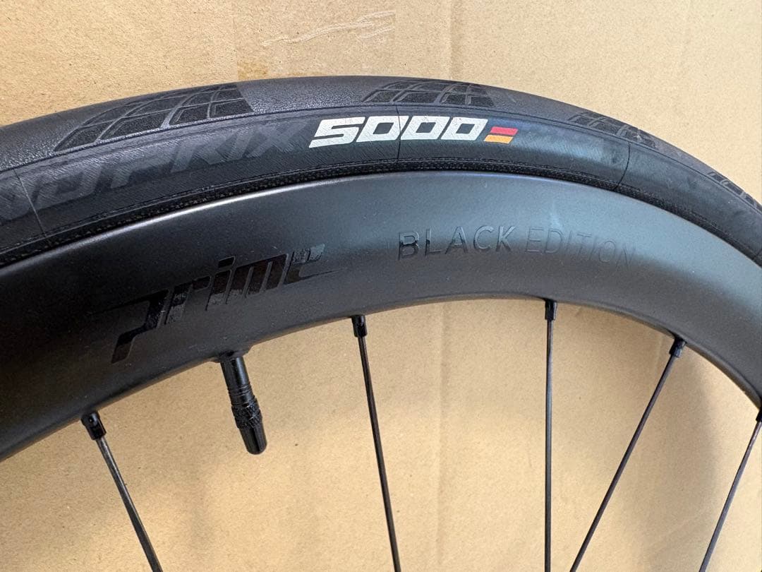 Prime Black Edition 38DB カーボンホイール