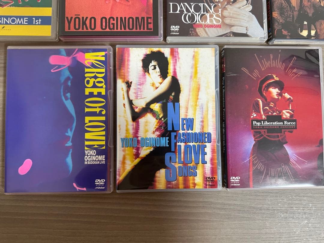 【美品！お得！完全連続セット！】荻野目洋子 DVDx完全連続7枚！