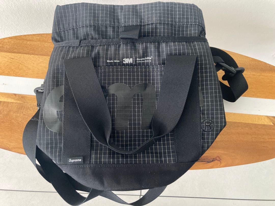 Supreme ブラック バッグ