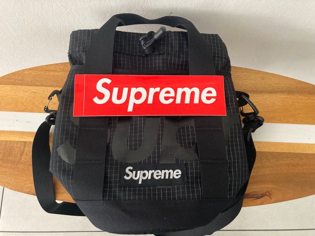 Supreme ブラック バッグ