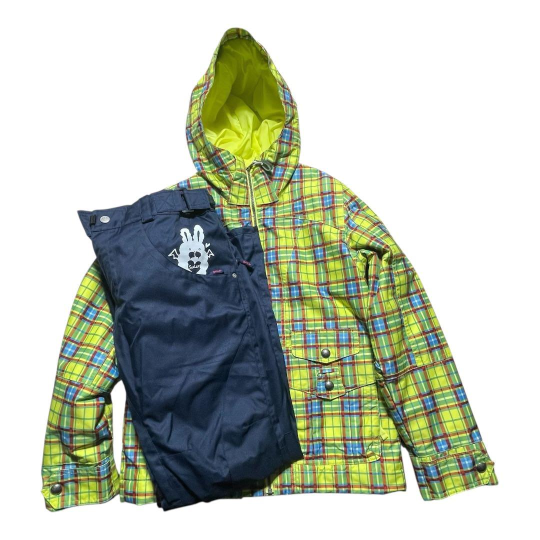 BURTON バートン × SCOLAR スカラー スノーボードウェア 上下　S