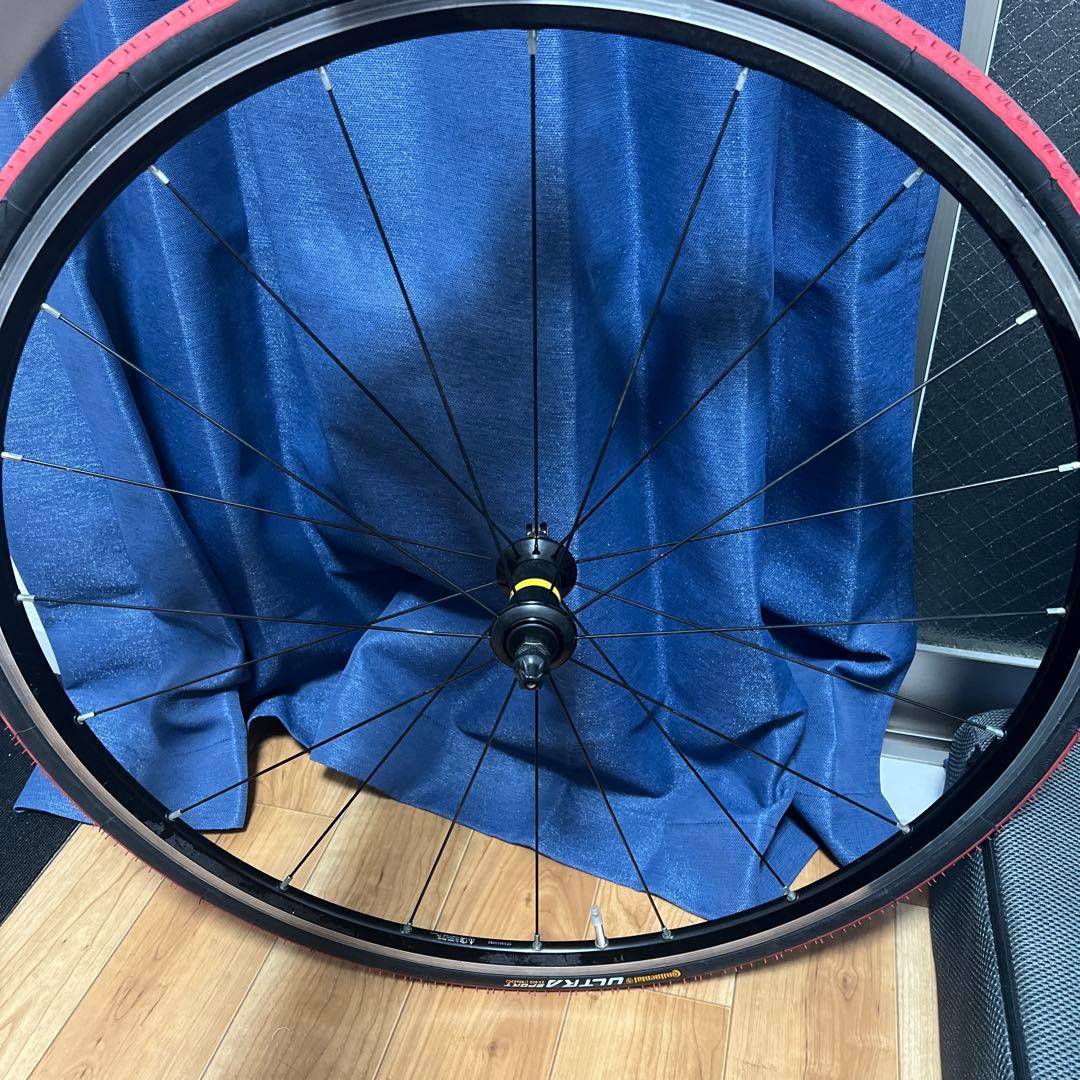 タイヤほぼ未使用SHIMANO MAVIIC 前後ホイール シマノ11s