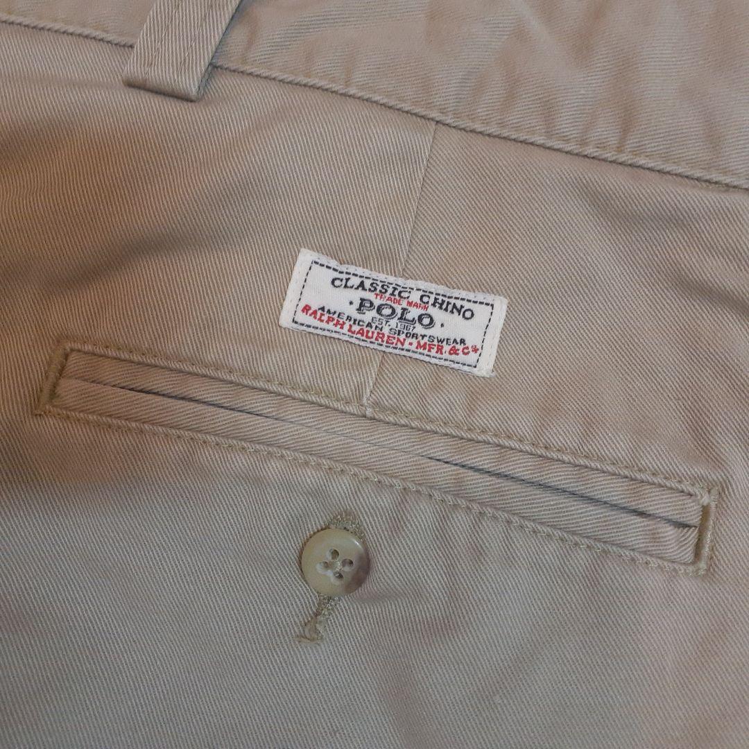 ポロバイラルフローレルRalphLauren90'sポロチノチノパンメンズw40