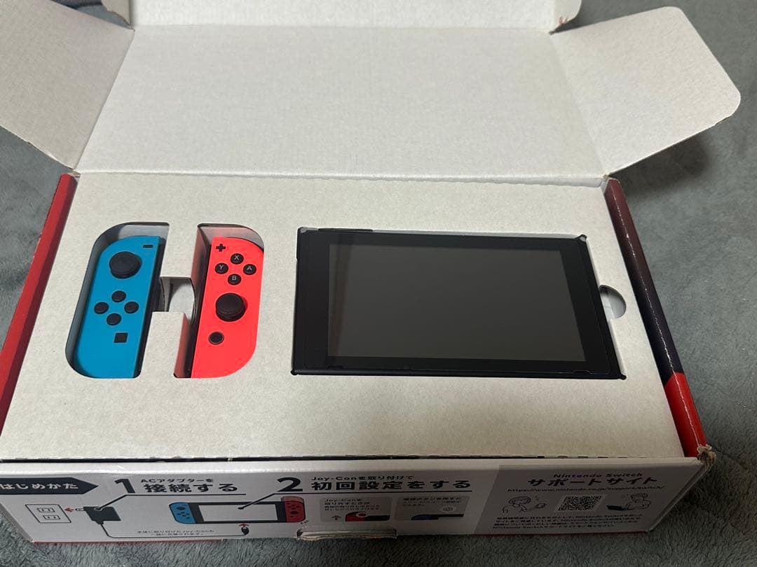 Nintendo Switch 本体 新型 ゲーム ネオンブルー/ネオンレッド