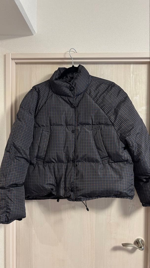 ジャケット・アウター Bargiee CHECK PUFFY DOWN