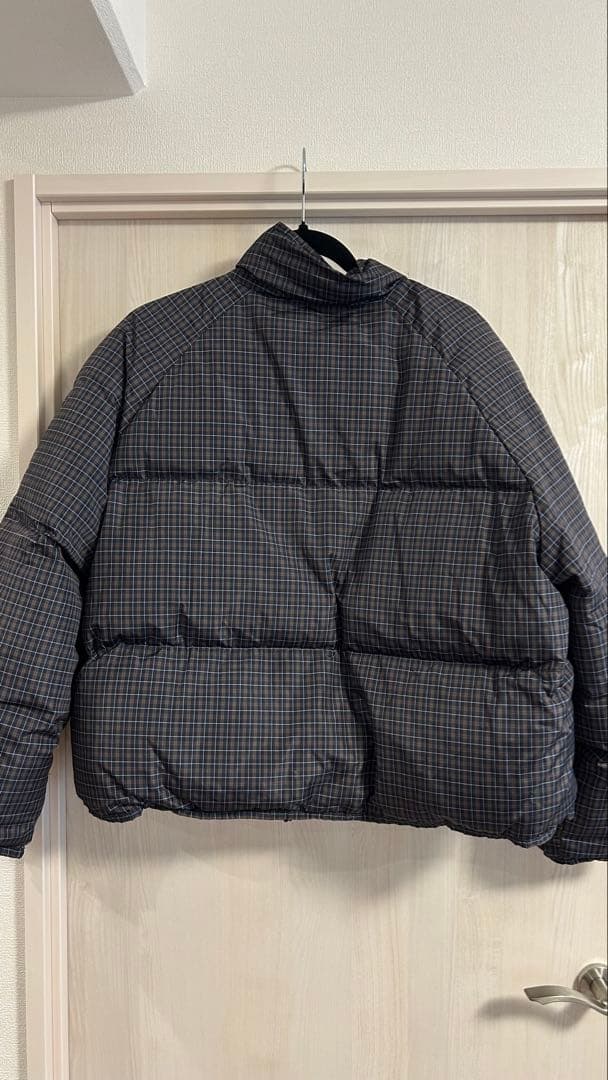 ジャケット・アウター Bargiee CHECK PUFFY DOWN