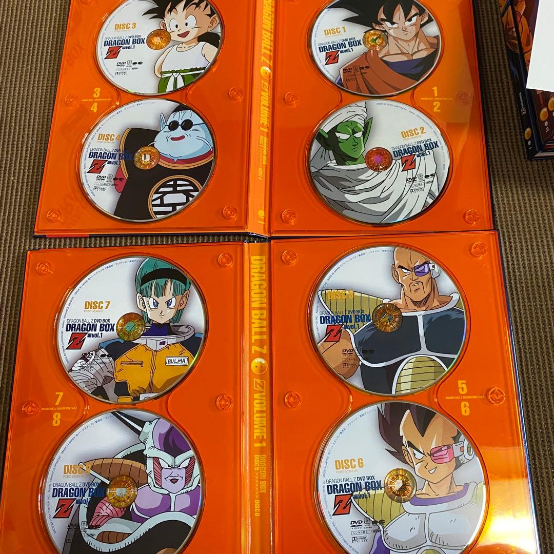ドラゴンボールZ DVD-BOX Z編 VOL.1 VOL.2 セット