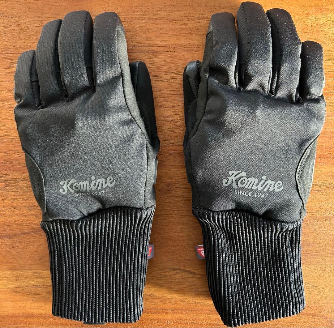 【ほぼ新品】KOMINE コミネ EK-220 電熱グローブ XS バッテリー付