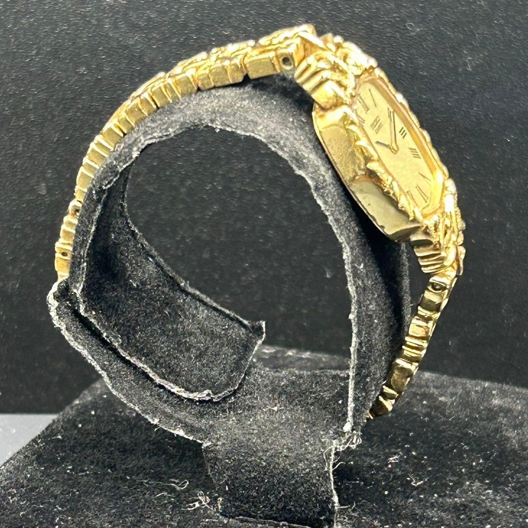 セイコー SEIKO クォーツ 腕時計 レディース 18mm 金色 ローマン