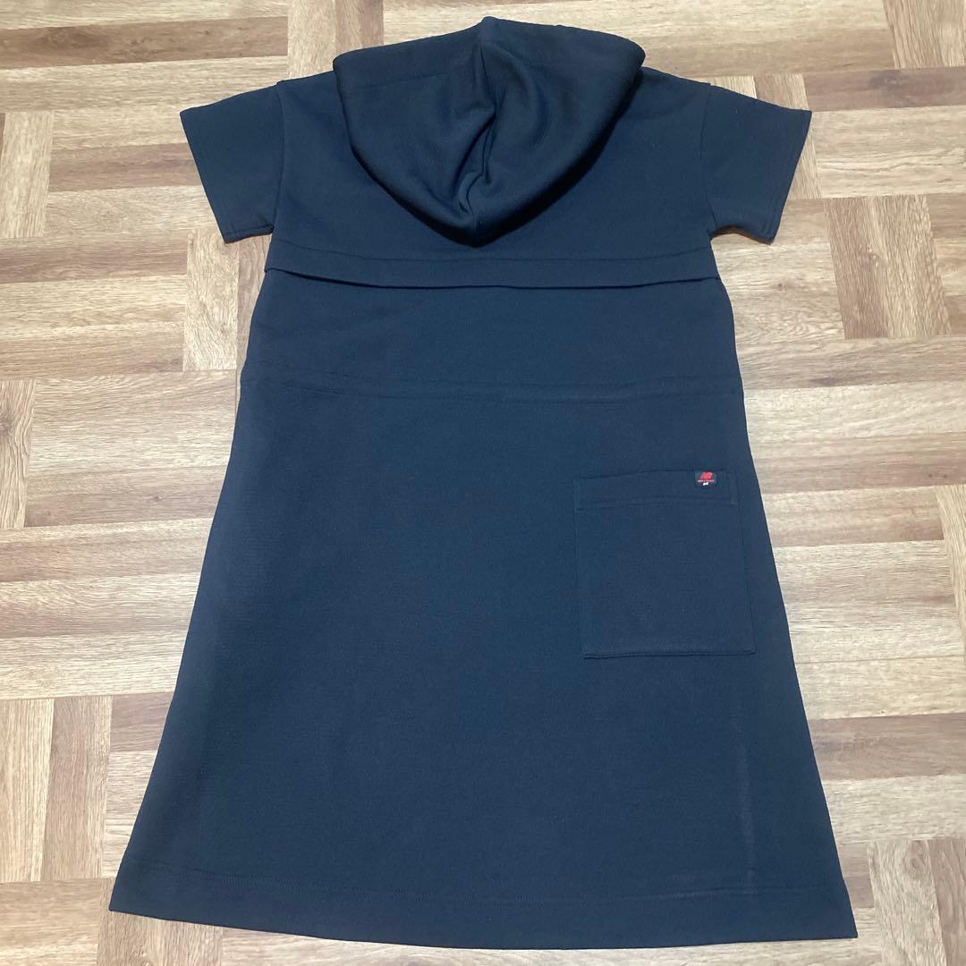美品♡ニューバランスゴルフ♡ワンピース♡ブラック♡スウェット♡S