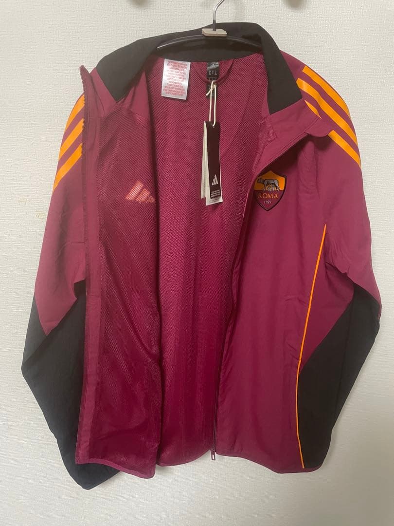 adidas AS Roma ピステ・ウィンドブレーカー