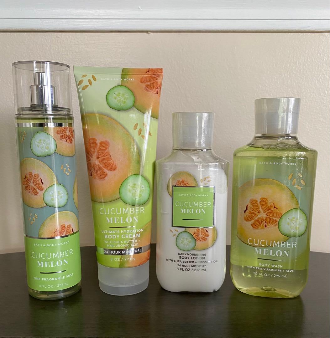 yapplejack【キューカンバーメロン ボディケアセット】