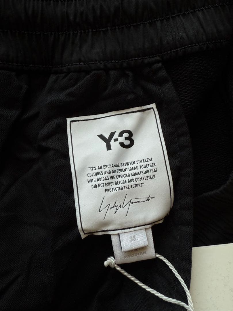 【adidas×Y-3】 コットンテリードローストリングショートパンツ新品XL