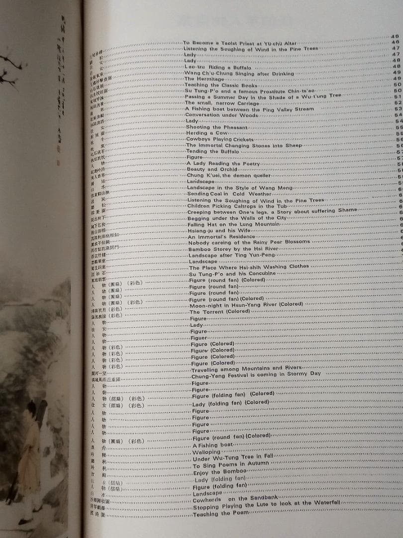 任伯年人物画集（概ね並(美品ではなく古本の状態です全ページ確認済ゆうパック中国画