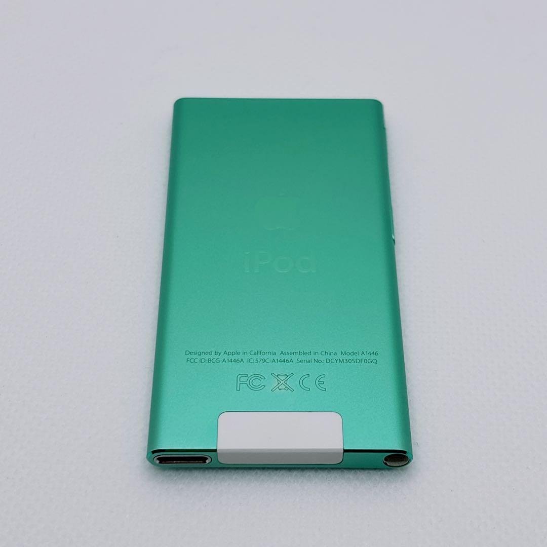 【美品】iPod nano 第7世代 16GB A1446 グリーン 希少