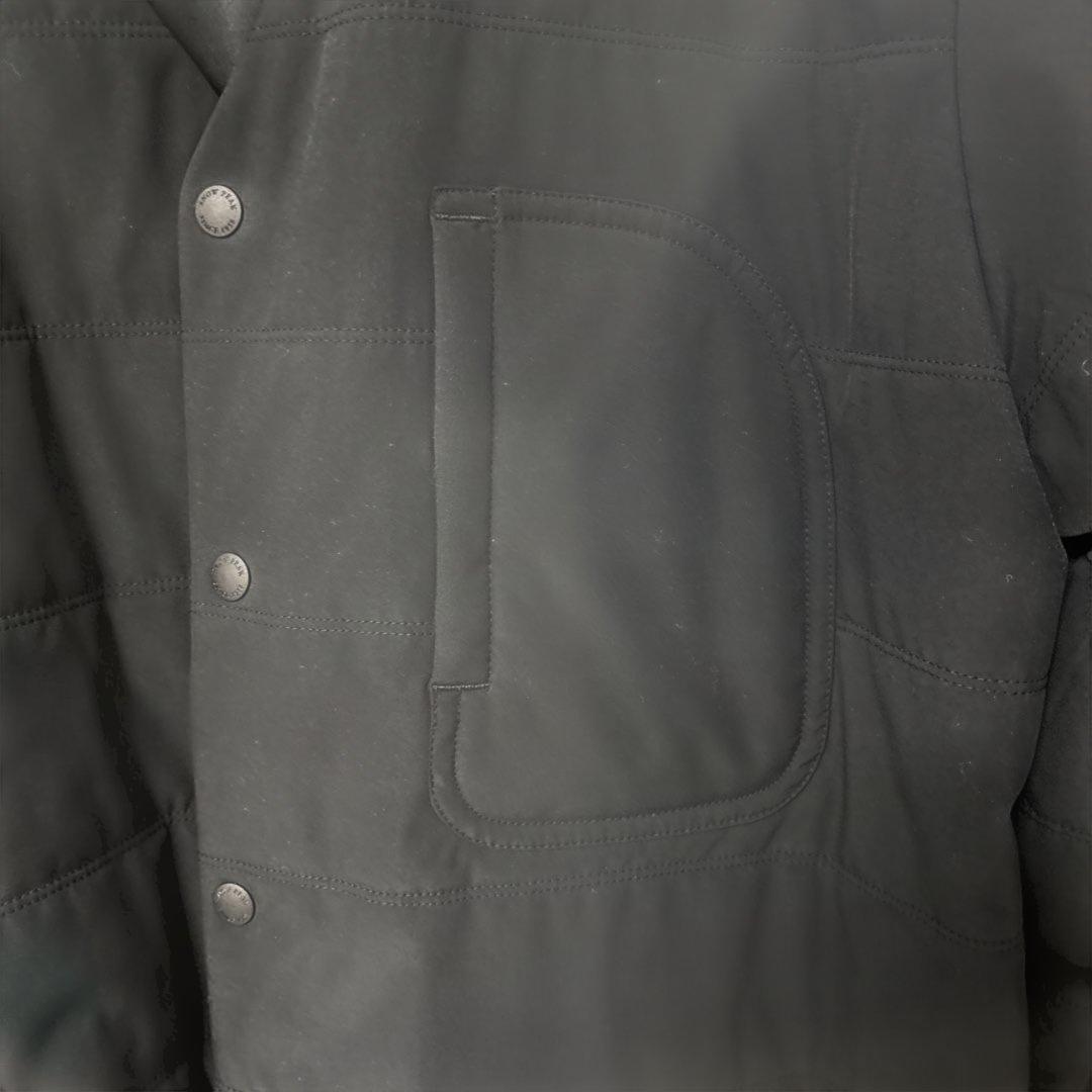  peak ノーカラージャケット M 黒