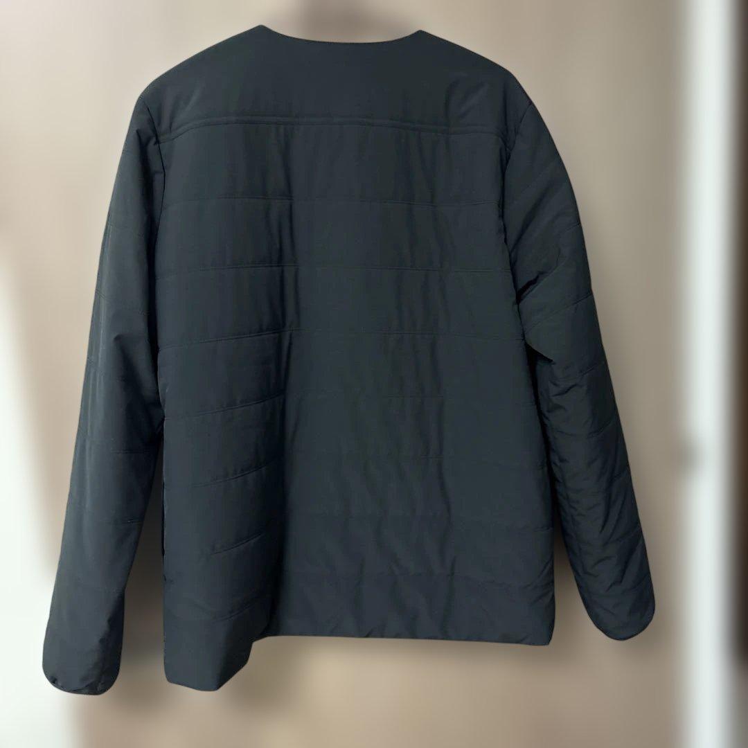  peak ノーカラージャケット M 黒