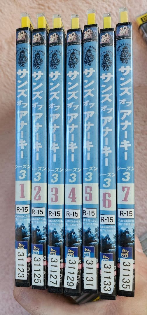 サンズオブアナーキー　DVD全巻セット