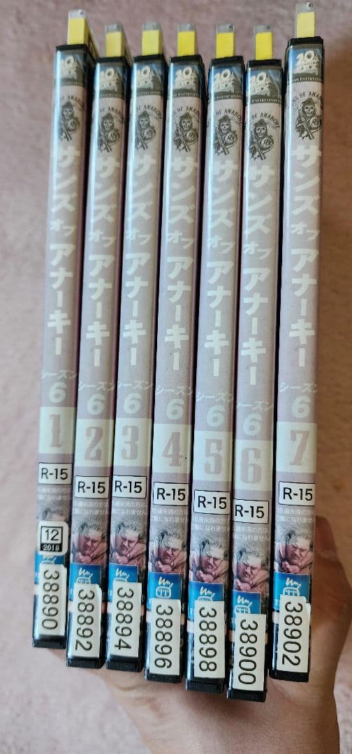 サンズオブアナーキー　DVD全巻セット