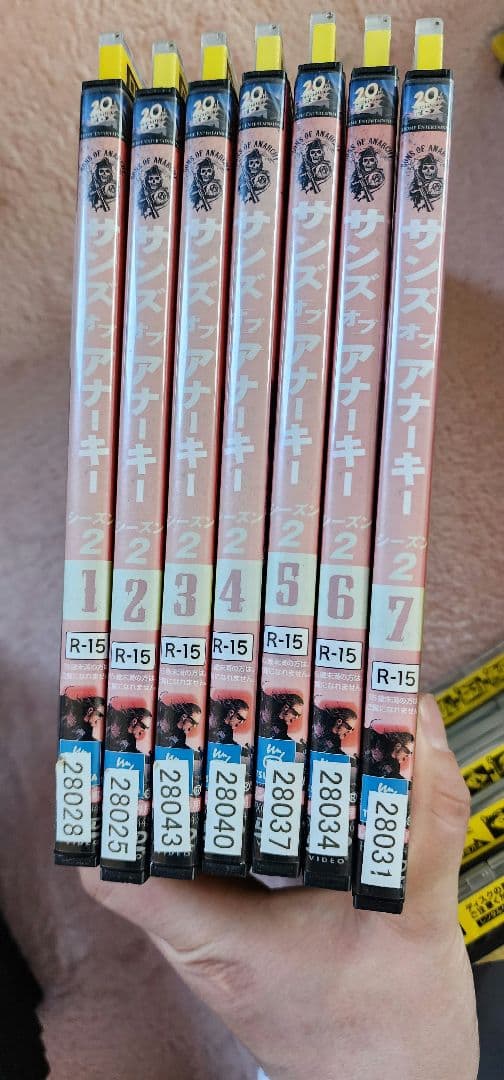 サンズオブアナーキー　DVD全巻セット