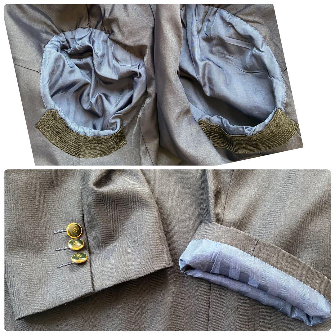 【最高級　生地】Dunhill セットアップ スーツ ダブルブレスト ネイビー