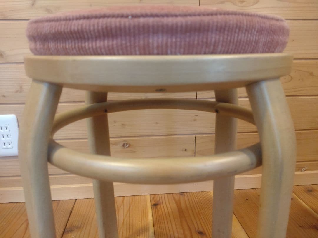 秋田木工　スタッキング　曲木スツール　ブナ材　2脚セット　1990年代