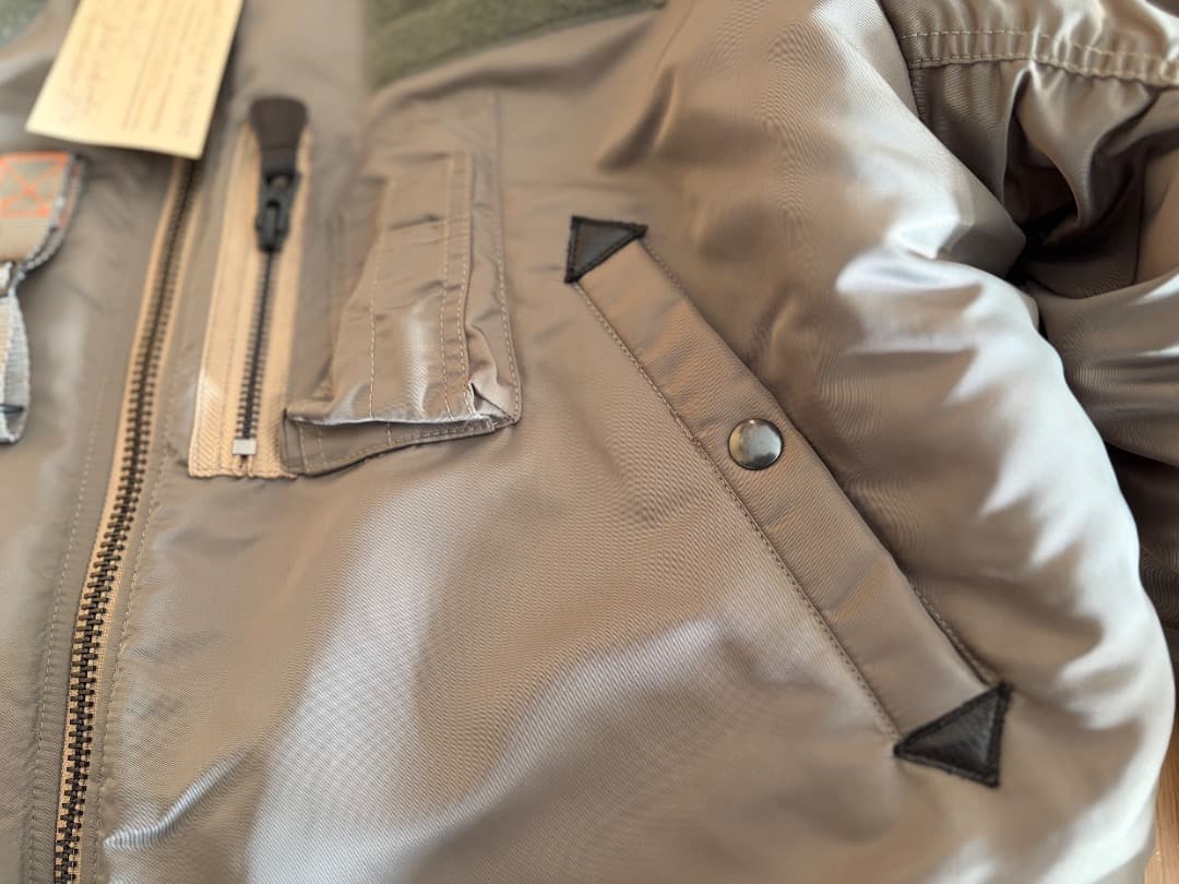 新品同様 WAIPER.inc カスタムMA-1 フライトジャケット｜WP37