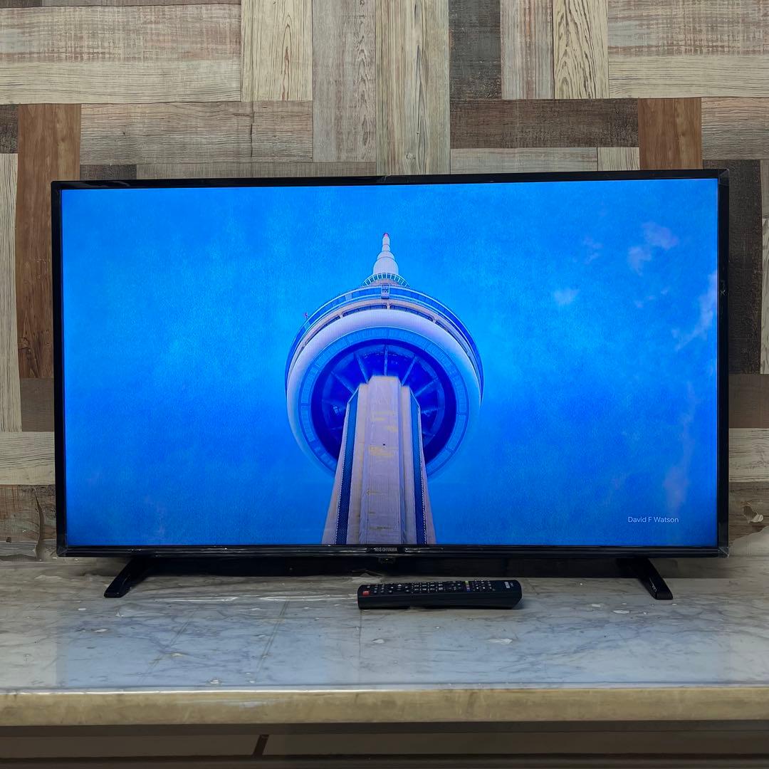 全国送料込❣️マクスゼン50V型4Kテレビ地デジBSCSチューナー内蔵外付HDD