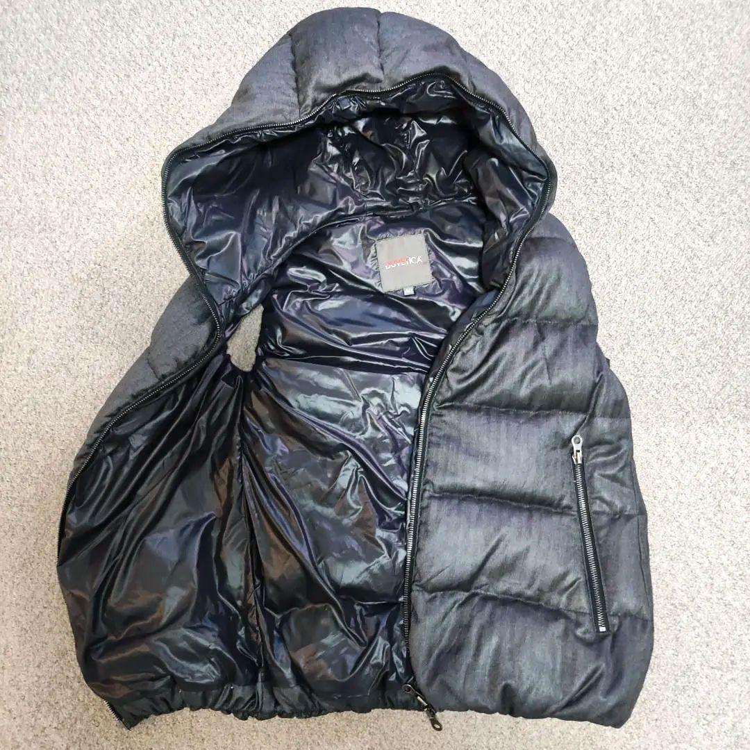美品 DUVETICA デュベティカ ダウンベスト 40 ツイード調 1020