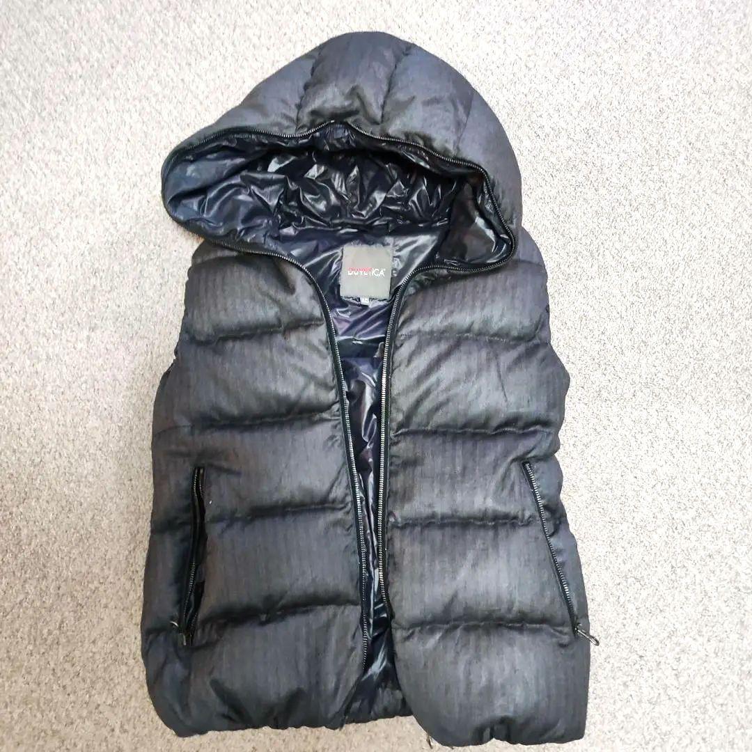 美品 DUVETICA デュベティカ ダウンベスト 40 ツイード調 1020
