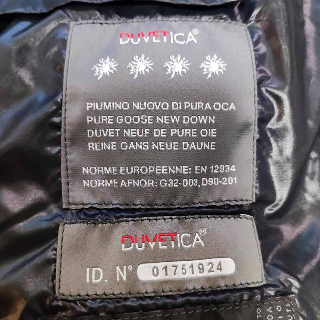 美品 DUVETICA デュベティカ ダウンベスト 40 ツイード調 1020
