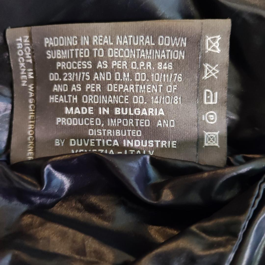 美品 DUVETICA デュベティカ ダウンベスト 40 ツイード調 1020