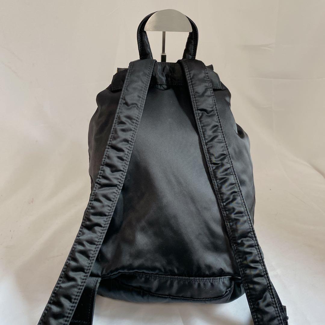 PORTER ポーター　タンカー　リュック　バックパック　ブラック　黒　巾着型