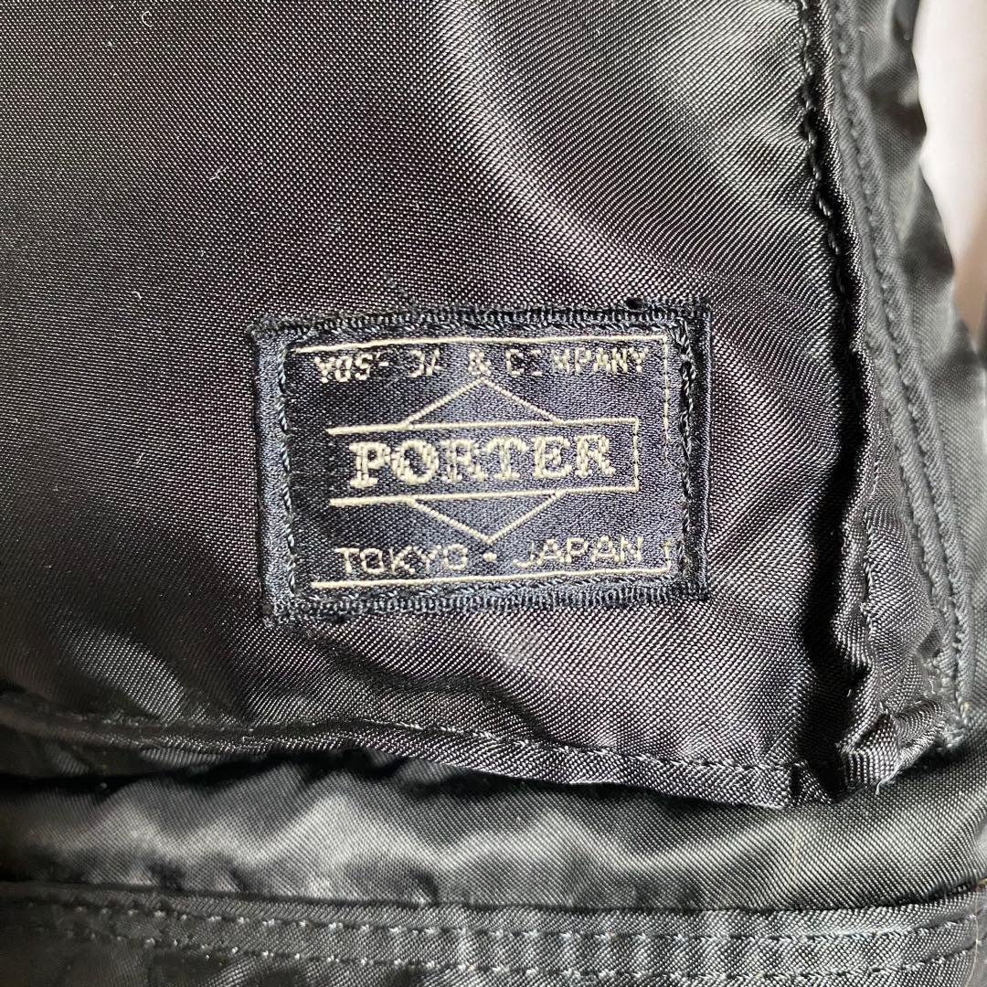 PORTER ポーター　タンカー　リュック　バックパック　ブラック　黒　巾着型