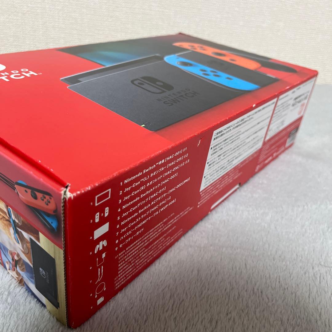 【新品未使用】Nintendo Switch ネオンブルー/レッド 本体