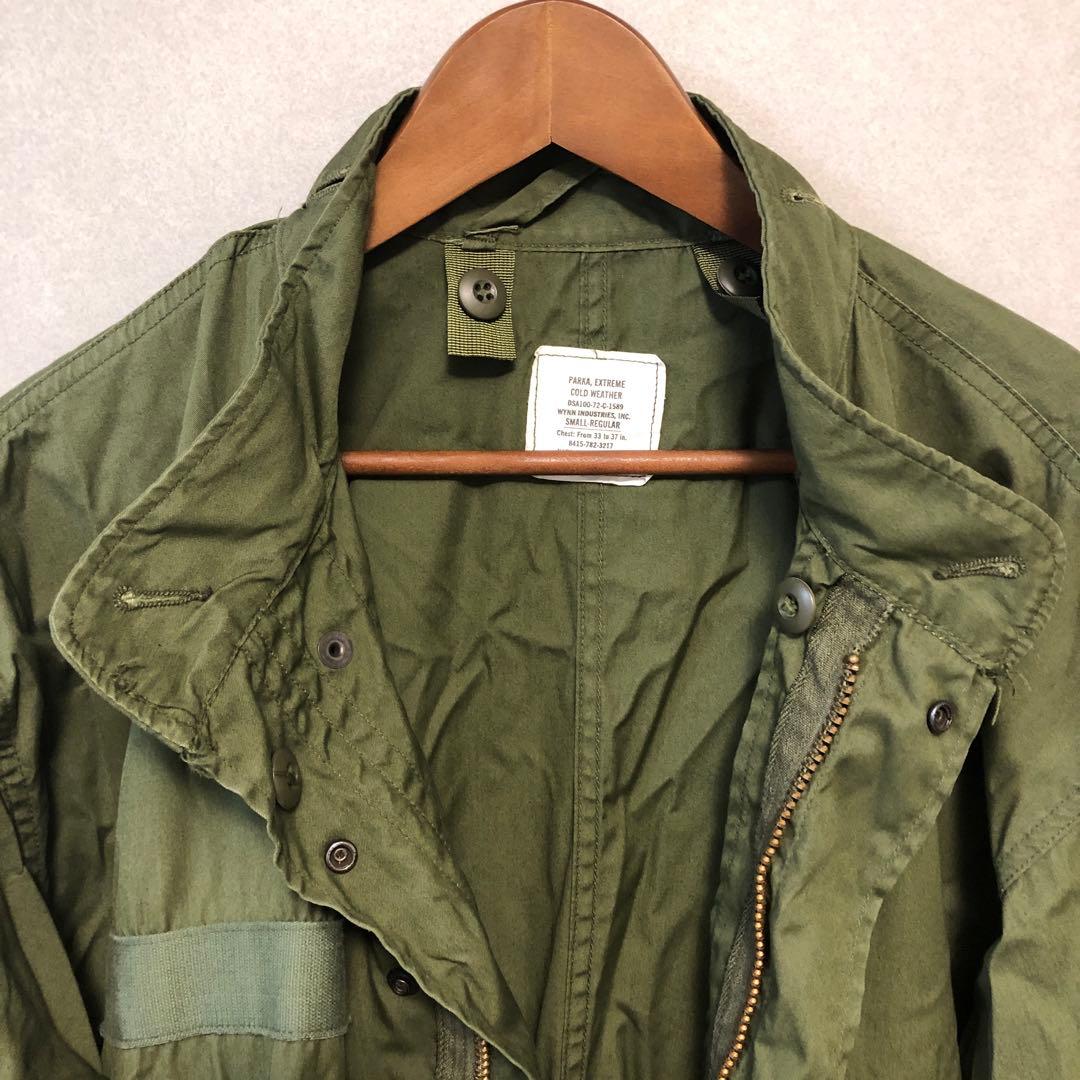 【M-65】パーカー1972年製、パーカーライナー1977年製、モッズコート