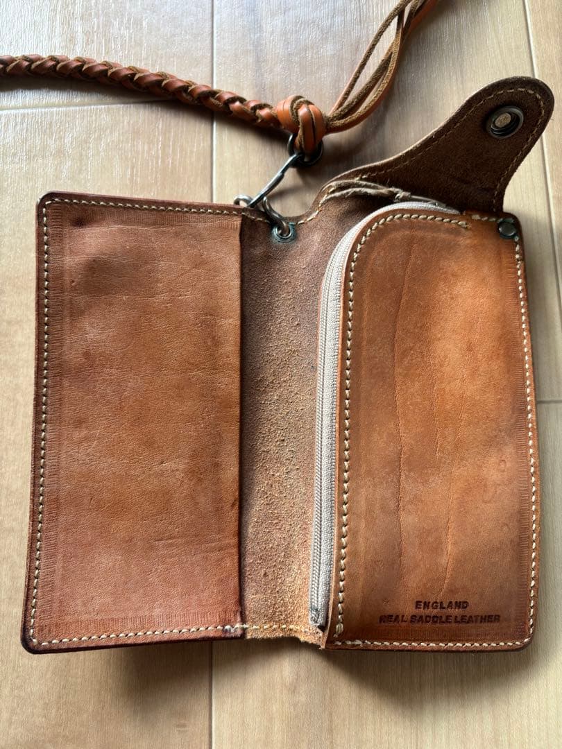 ライダースウォレット　革財布