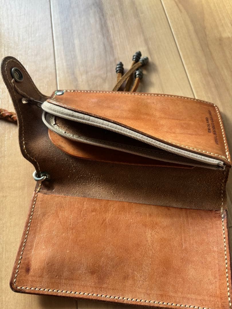 ライダースウォレット　革財布