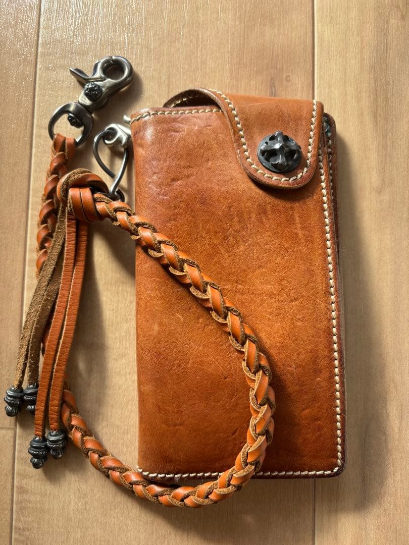 ライダースウォレット　革財布