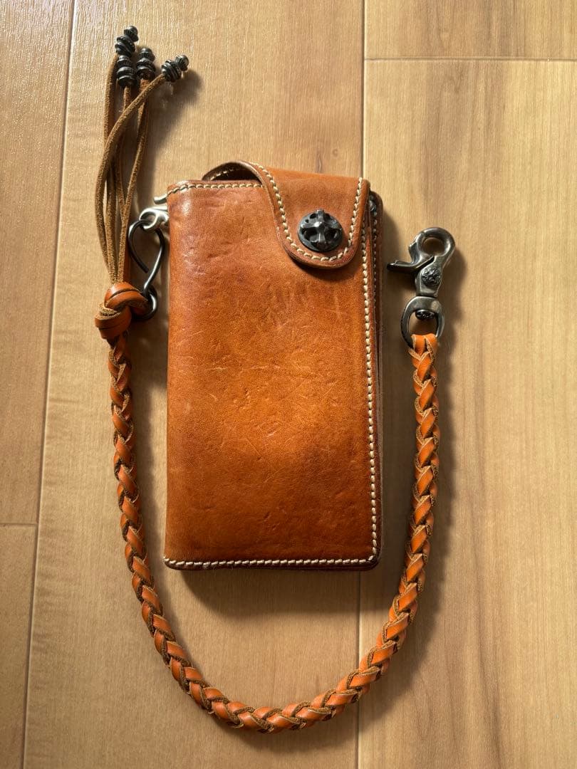 ライダースウォレット　革財布