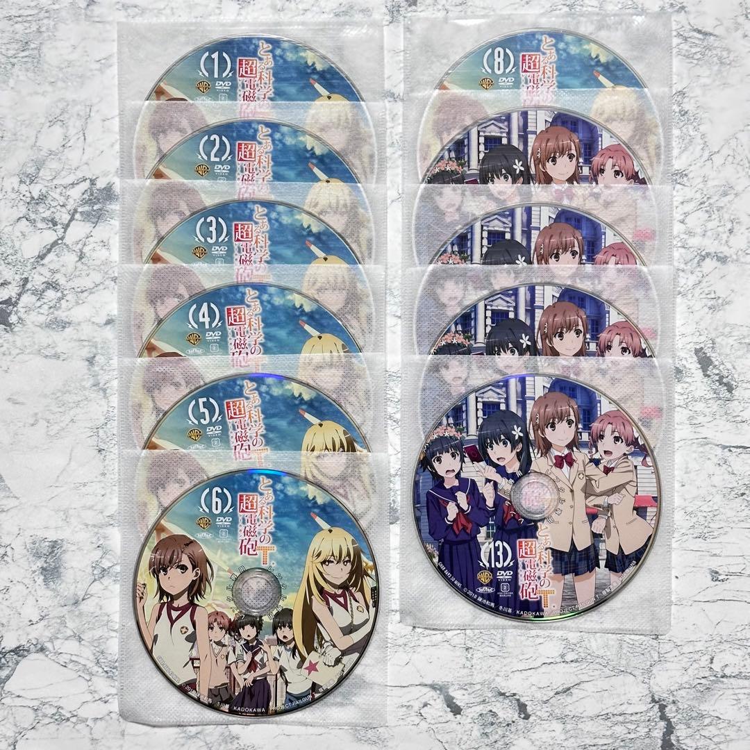とある科学の超電磁砲T レールガン 3期 DVD 中抜けあり　11巻セット