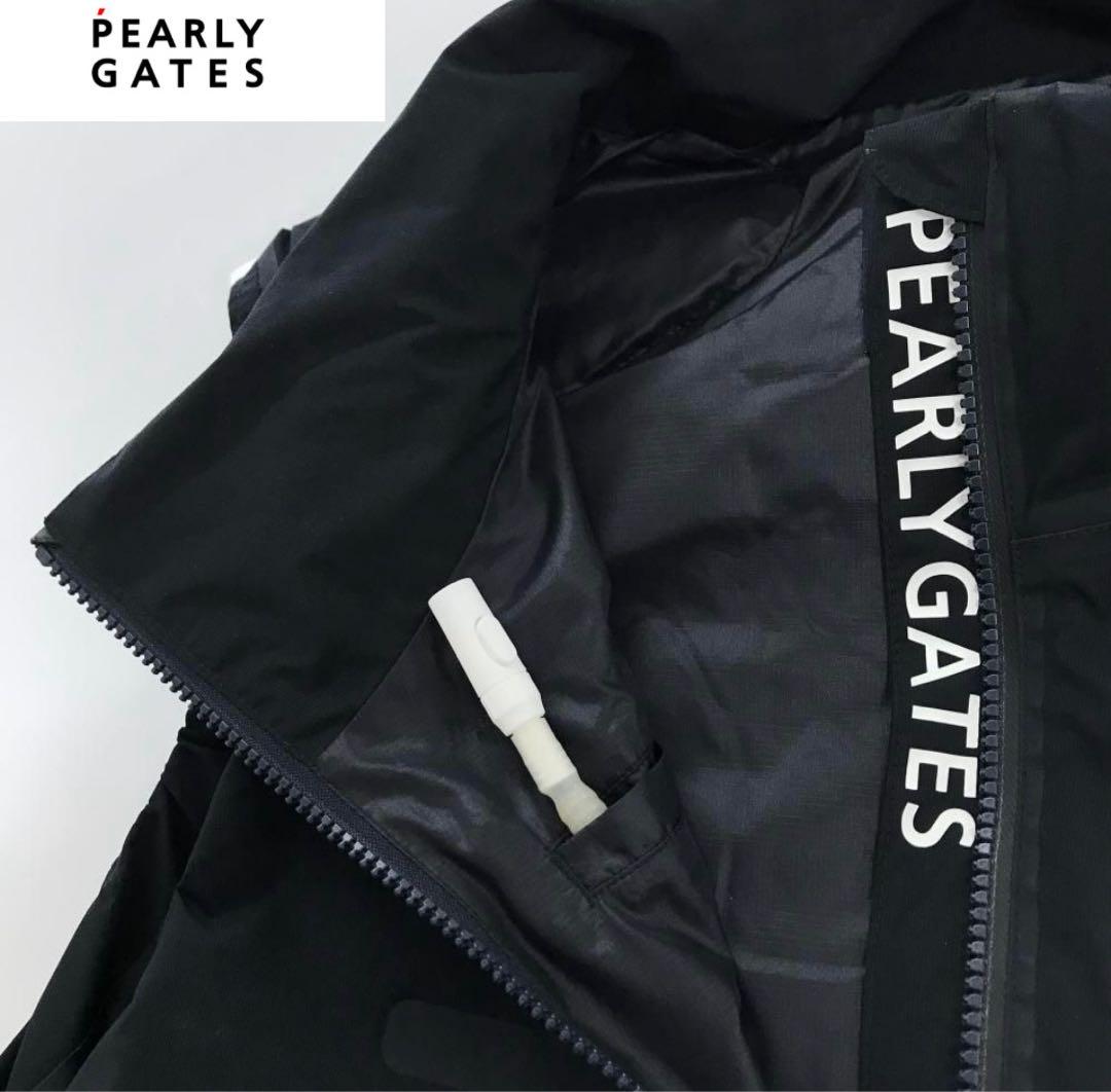 PEARLY GATES ネイビー ジップアップベスト　S