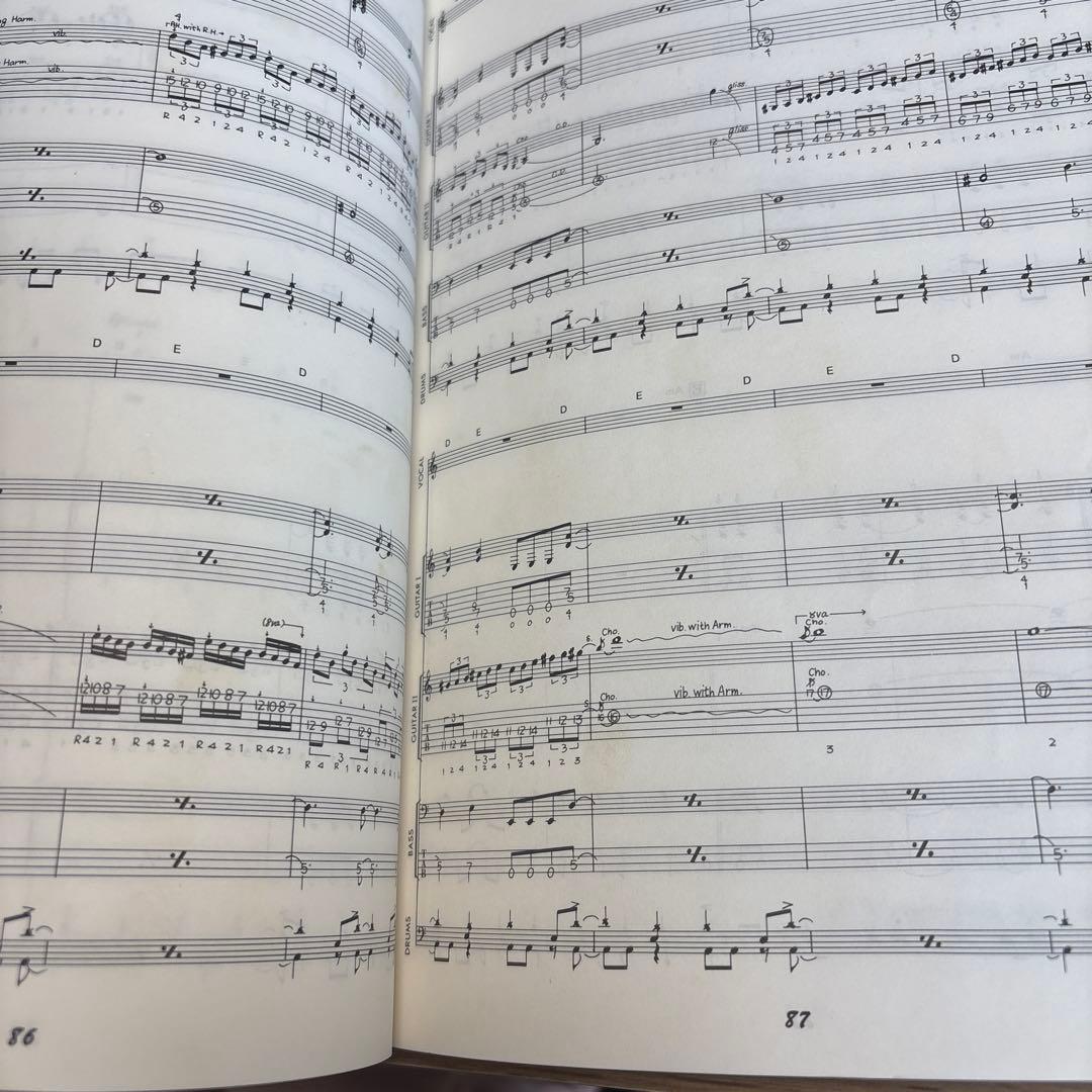 希少☆LOUDNESS JEALOUSY アルバム 楽譜