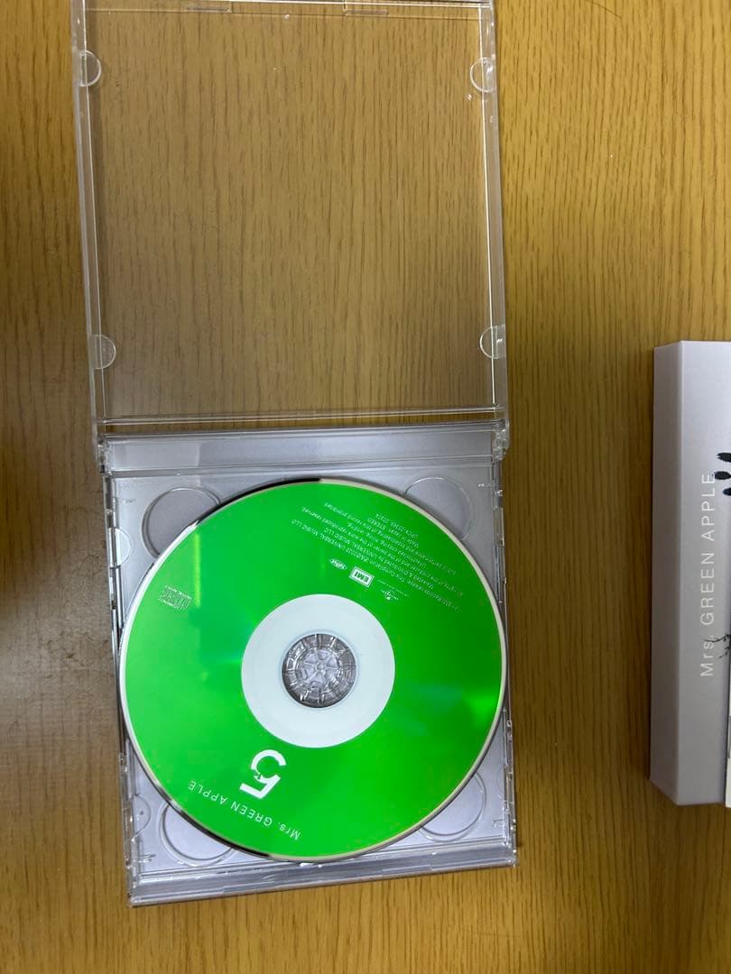 初回限定版　Mrs. GREEN APPLE 「5 」CD＋DVD2枚組