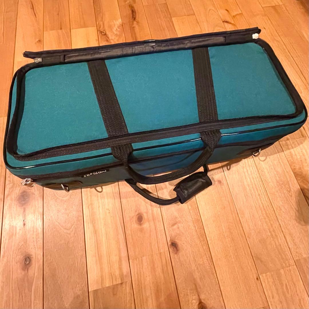 マーカスボナ トランペット ダブルケース ターコイズ