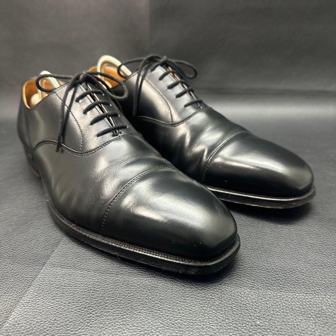 美品　CROCKETT＆JONES　HALLAM　7E　ブラック