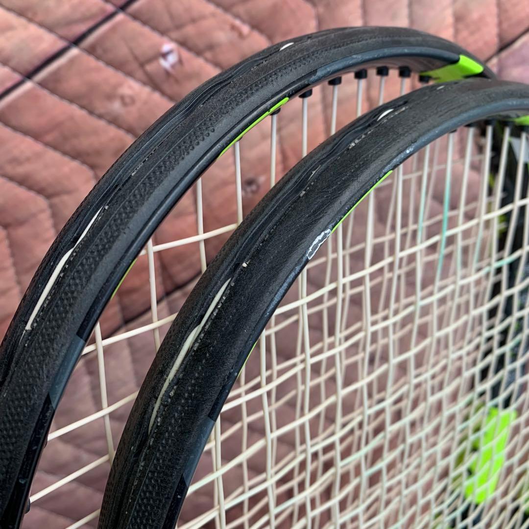 t*1様 Babolat Pure aero 2本セット　バボラ　アエロ　100