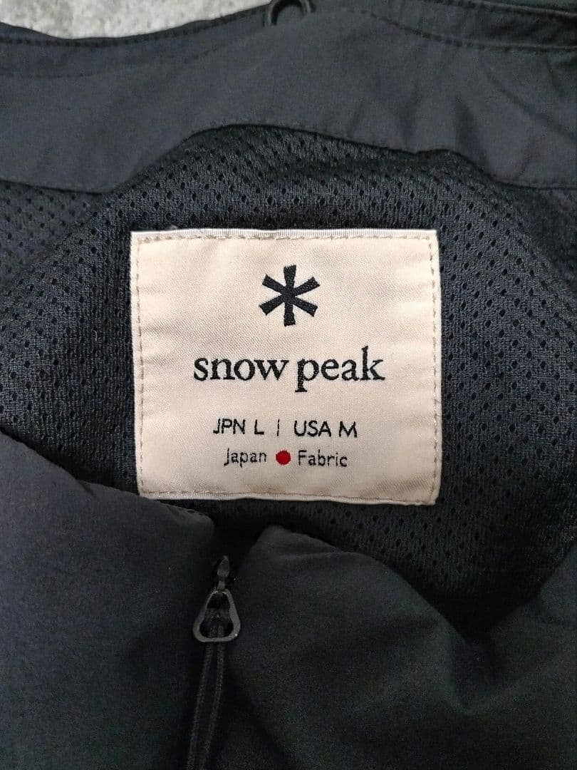 スノーピーク　2L Octa Vest　黒