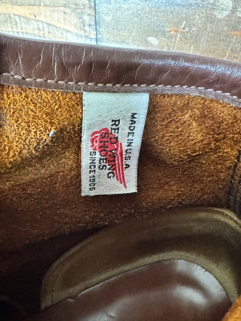 【極美品　縦羽タグ】99’s REDWING 875 US7½ 25.5cm